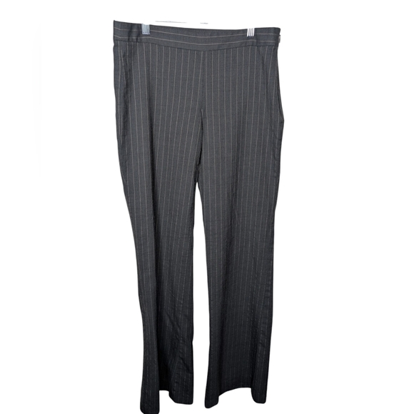 Theory pin stripe bootcut pants Y2K sz 6 - Picture 1 of 6